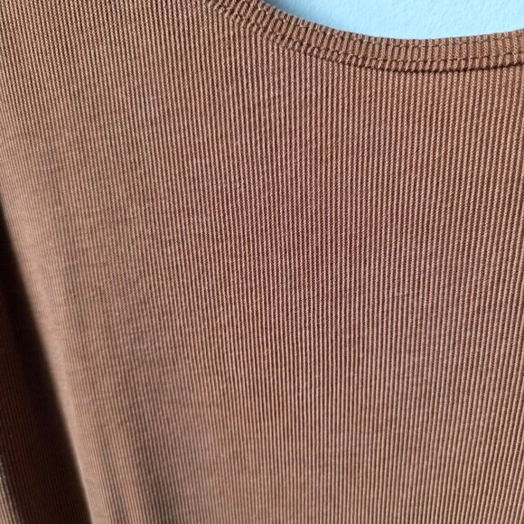 EUC DRESS FORUM TANK SCOOP NECK SUPER SOFT RIBBED BODYSUIT TANK SIZE LARGE - Picture 8 of 13